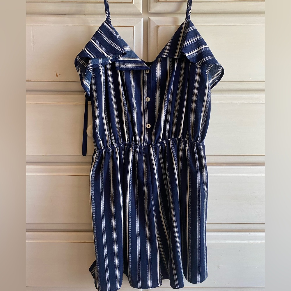 Blue romper